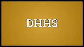 DHHS Meaning