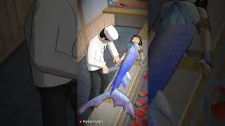 Mermaid Sushi 🍣😰 #sakuraschoolsimulator #shorts #video #trending #viralvideo #fyp #scary #viral