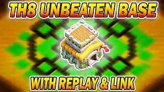 Best TH8 Base for War/CWL/Trophy 2024 | Town Hall 9 Base with Replays & Link (COC)