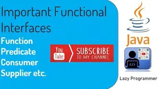 #8 - Java 8 - Functional Interfaces Theory Java 8 #java #functionalinterface #functionalprogramming