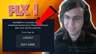 How To Fix Error Code 46 In Valorant