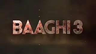 Baaghi 3 Title Animation in After Effects | After Effects Tutorial | Visual Effects Tutorial