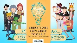 [DP669] Brightly | Animations Explainer Toolkit - Promo