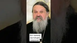 Вот пример настоящего смирения! о. Андрей Лемешонок
