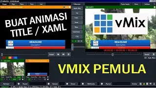 HOW TO EDIT VMIX TITLE FOR BEGINNERS - Streaming Software