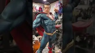 SUPERMAN 3D Printed Custom Statue- Henry Cavill #3dprinting #superman #henrycavill