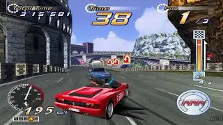 OUTRUN 2 - XBOX CXBX -  BONUS RACE SCUD RACE