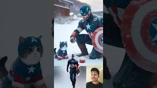 Avengers and cat 🐱  #marvel #avengers #superhero #trending #video #viral