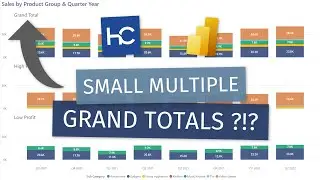 Adding Grand Totals to Small Multiples in Power BI