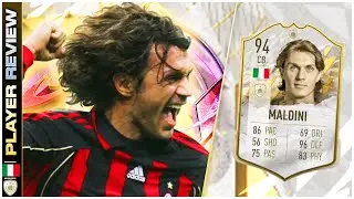 BEST ICON CB!!!!! PRIME ICON 94 RATED PAOLO MALDINI PLAYER REVIEW - FIFA 23 ULTIMATE TEAM