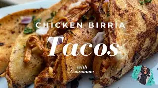 CROCKPOT CHICKEN #BIRRIATACOS 🌮  & CONSOMMÉ RECIPE | MY WAY | EASY TUTORIAL