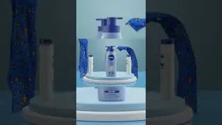 3D Product Animation (Nivea) | Inspired by Creative Sav