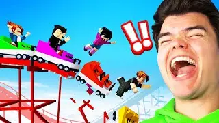 I Built an EVIL Rollercoaster And This Happened... (Roblox Themepark Tycoon)