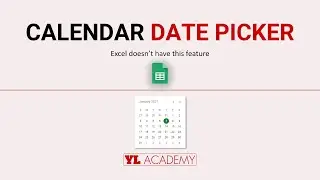 Google Sheets - Calendar Date Picker Popup