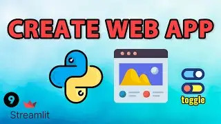 Toggle Widget - Web App with Python Streamlit Lesson 9