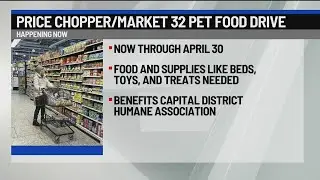 #GivingOn10: Price Chopper/Market 32 Pet Food Drive