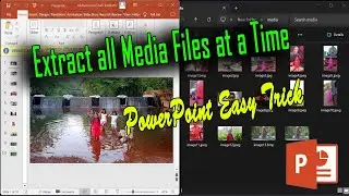 How to Retrieve all Media Files Easily at a Time in PowerPoint Presentation