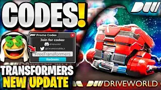 🔥*NEW* ALL WORKING TRANSFORMERS UPDATE CODES FOR DRIVE WORLD! ROBLOX DRIVE WORLD CODES