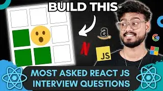 React JS Interview Questions ( Grid Lights - GreatFrontEnd ) - Frontend Coding Interview Experience