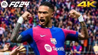 FC 24 - Barcelona vs. Liverpool Ft. Yamal, Chiesa, | UEFA Champions League | 4K