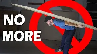 5 Ways to Move Plywood Around Your Shop