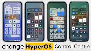 Change Xiaomi HyperOS Control Centre 😱 | Install Mod Control Centre in Xiaomi HyperOS - Try It 🌟