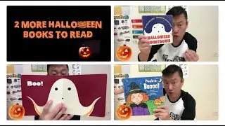 2 More Halloween books for you to read to Japanese kids