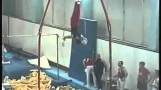 Гимнаст 1 МГАФК - кольца (Студенческие соревнования 2011)