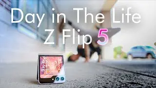 Day in The Life w/ Galaxy Z Flip 5 🤸 (Breakdancing Vlog, Camera & Battery Stress Test) ~ Review