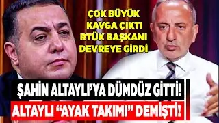 Altaylı “Ayak Takımı” demişti! Zafer Şahin Altaylı’ya dümdüz gitti! RTÜK başkanından şok hareket