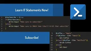 Learn PowerShell If Statements Now!