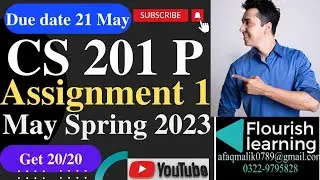 CS201P Assignment 1 Solution 2023/ CS201p assignment 1 2023/CS201P Assignment solution spring 2023