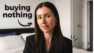 My honest advice to anyone doing a No Buy
