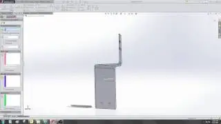 Convert part to sheet metal (method 2) - solidworks  - video 126