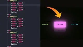 ASMR Programming | Create HTML CSS Glowing Buttons - Without Talking