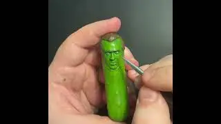 Painting Picolas Cage short