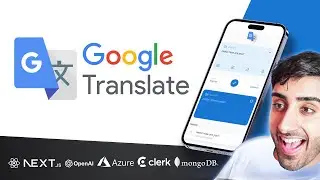 🔴 Let’s build Google Translate Clone with NEXT.JS 14! (MS Azure, Clerk, MongoDB, Mongoose, OpenAI)