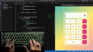 ASMR Programming - Calculator App Coding - No Talking