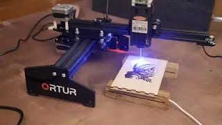 Ortur Laser CNC 15W Desktop Engraver Cutter unboxing and review