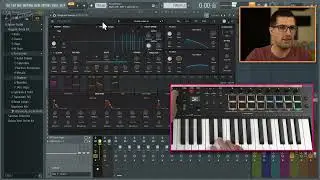 Pigments VST - M-Audio Oxygen Pro FL Studio Template