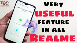 Very useful feature in all Realme Phones - Did you know , How to use | WepClick