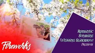 Free After Effects Template Slideshow Romantic Sunshine Wedding Slideshow with tutorial