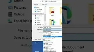 How To Convert Word Documents Into PDF. #wordfile #pdf #convert #howto