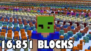 Why are There 16,851 Blocks in Minecraft?