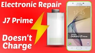 Samsung Galaxy J7 Prime, G610, Not Charging, Won't Charge, Phone Repair, Charging Port Replacement