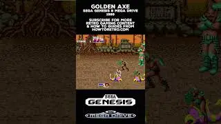 Sega Genesis Classics - Golden Axe #howtoretro #retrogaming #emulator #sega #genesis #megadrive