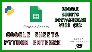 GOOGLE SHEETS - PYTHON ENTEGRASYONU // GOOGLE SHEETS'DEN PYTHON İLE VERİ ÇEK !