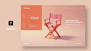 Furniture Website UI Iterative Design in Figma: Step-by-Step UX Tutorial