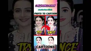 How to convert photo to cartoon . #cartoonization #information #viralvideo