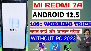 mi 7a frp bypass/mi 7a frp bypass miui 12.5/redmi 7a frp bypass 2023